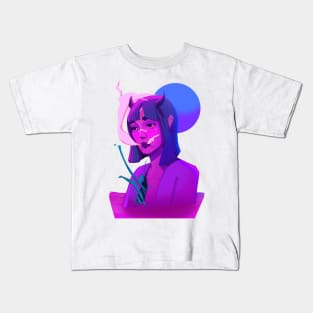 Devil Girl Kids T-Shirt